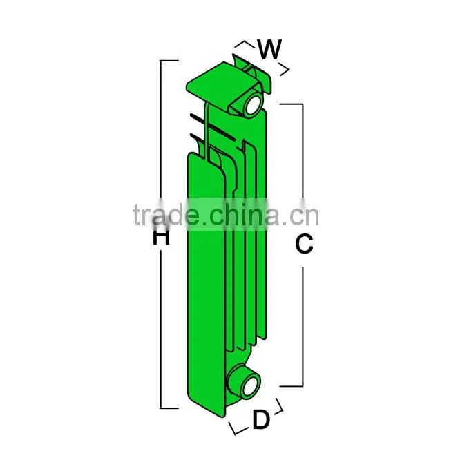 Fast production new design heat radiator