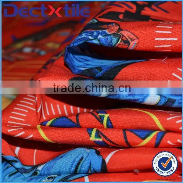 cartoon fans cute doraemon printing fabric with logo printing
