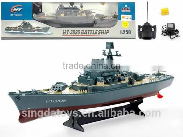 1:250 Scale HT3826A RC Battleship R/C Warship Boat Cruiser Destroyer