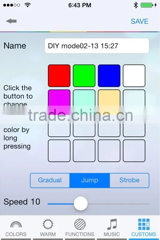 E27 Music Alarm Group Smart LED Light Bulb Lamp RGB APP Remote Multi-Color