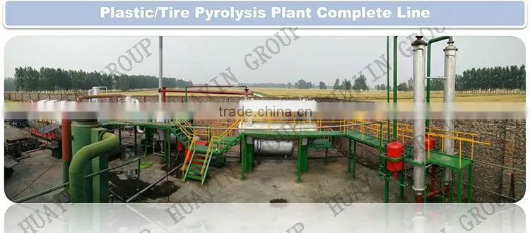 Install in Greece Scrap Plastic pyrolysis to diesel plant