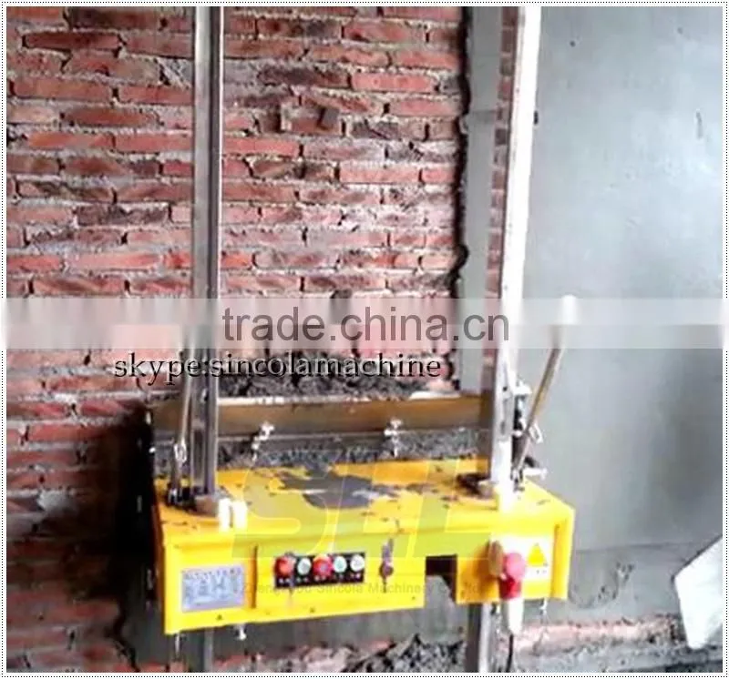How to lime render a wall? Sincola Rendering Machine