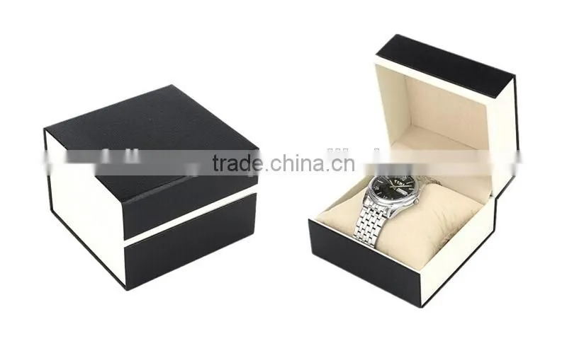 PU leather handmade luxury watch storage box