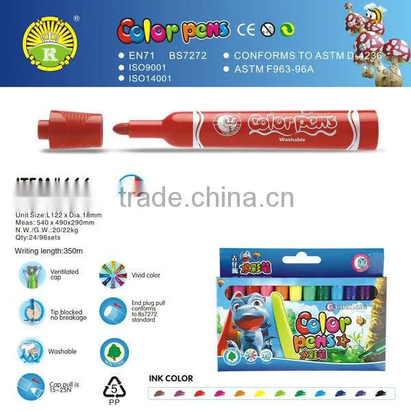 Washable color marker item 666