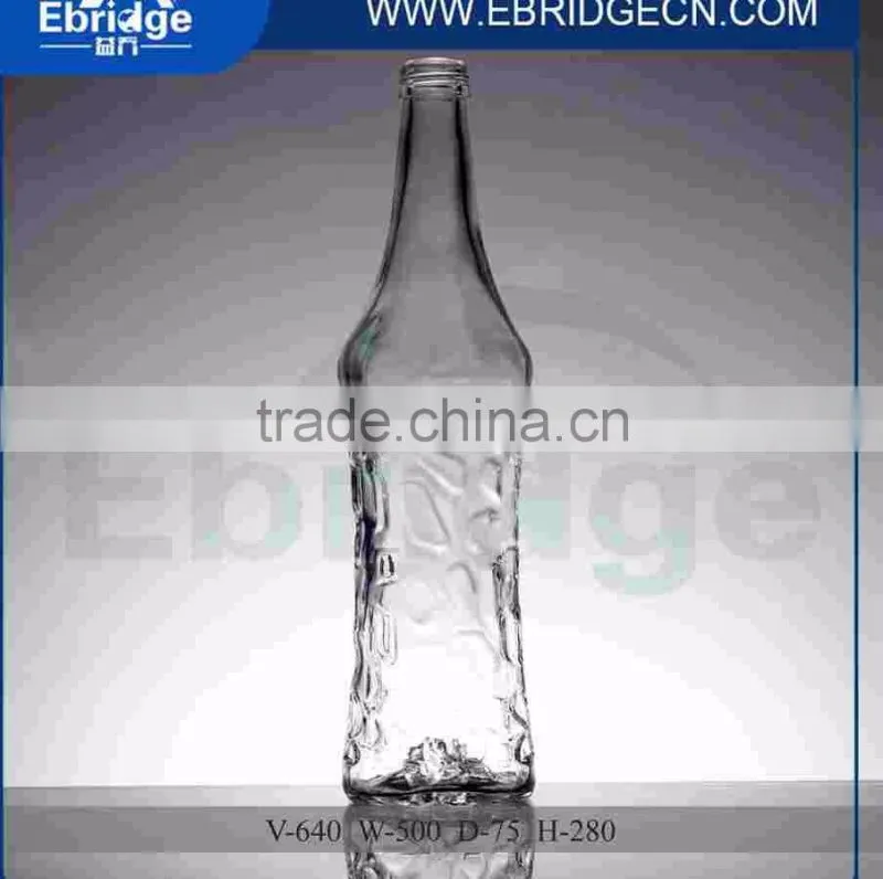clear beer glass bottle high carbonated glass wine bottle