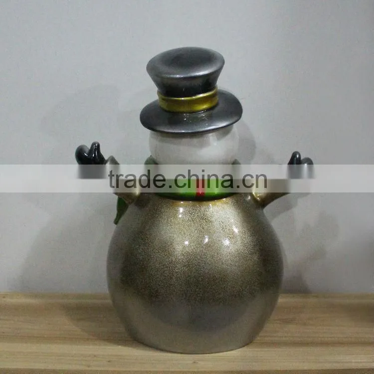 new ceramic christmas snowman decoration