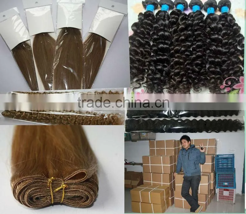 brazilian hair silk straight 6# remy human Hair bulk