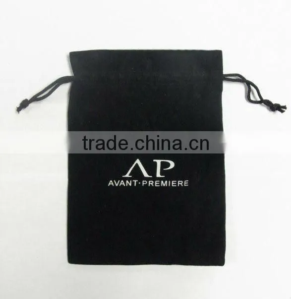 velvet bag with drawstring for gift,promotion velvet drawstring pouch
