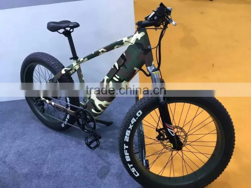 fat tire electric bicycle with 350w-8fun bafang motor