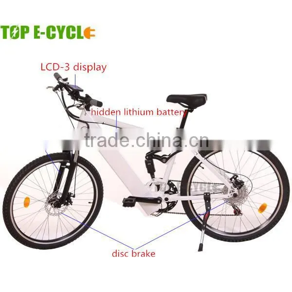 China Aluminium Alloy Unique Design 7-Speed Gear CE Certificate Electric Chopper Bike