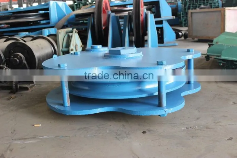 tail wheels for lifting winch