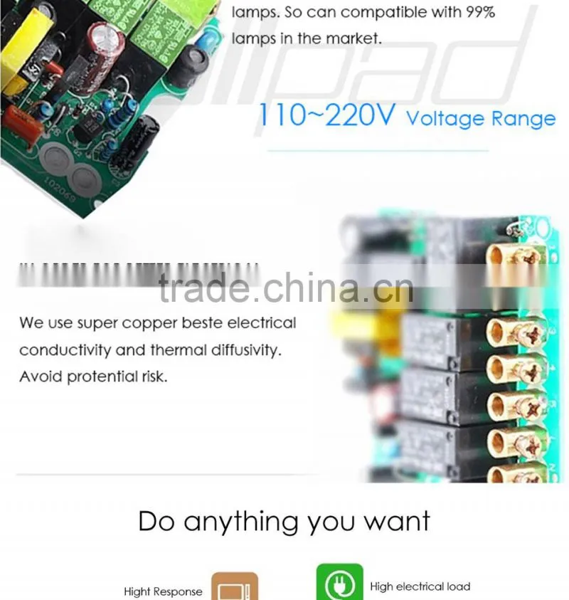 BS CE Approved Wallpad Gold Temepred Glass Switch Remote 1 Gang Wireless Electric Touch Screen Sensor Smart Home Switch Panel