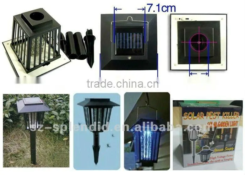 Solar Mosquito Killer for Garden Used GH-327