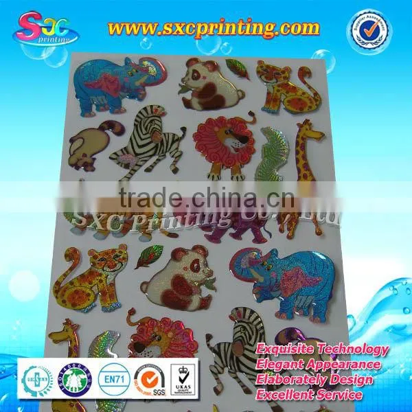 Professional design and wholesale laser epoxy sticker