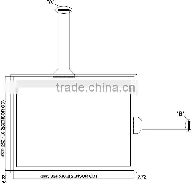 Wintouch 10.1" capacitive touch panel