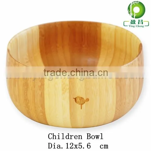 Bamboo silicone spoon with bamboo handle