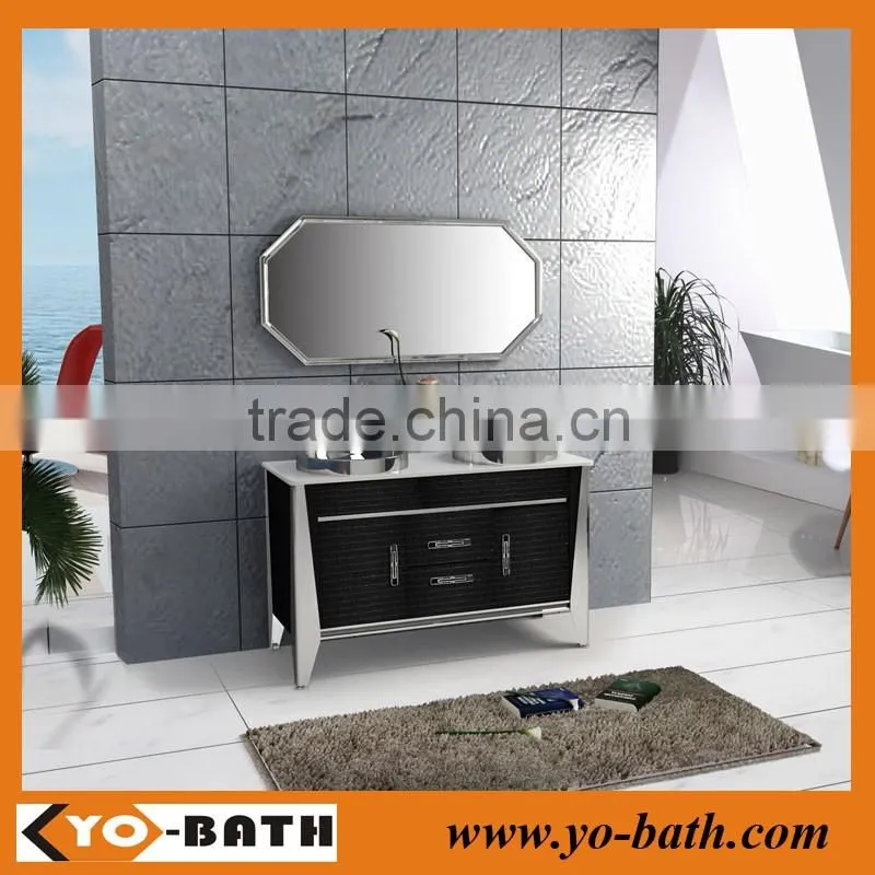 double stainless steel bathroom vanity cabinet