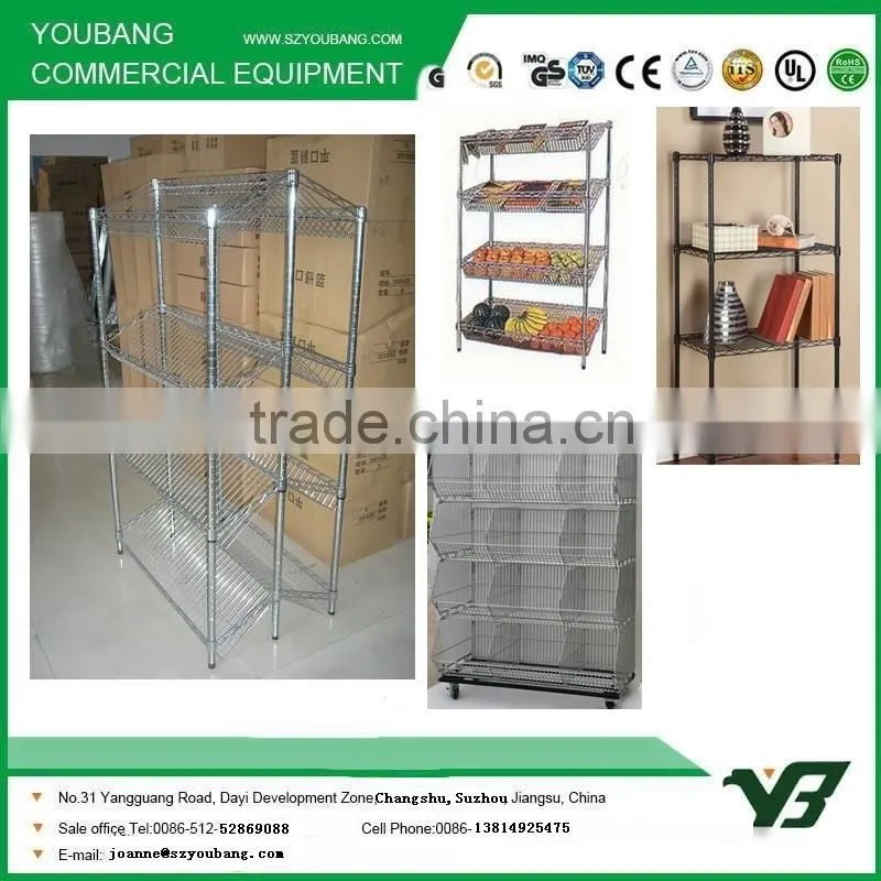 display wire metal store shelf