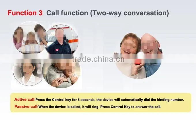 Beyond 2013 Newest Home&Yard Senior Care Alarm with GSM SMS GPS Safety Features