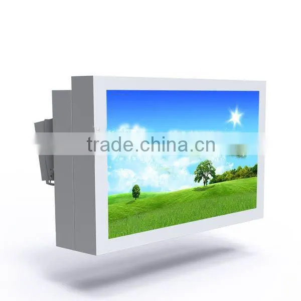 Windows 32 inch system outdoor LCD display with black or silver personal choice of color
