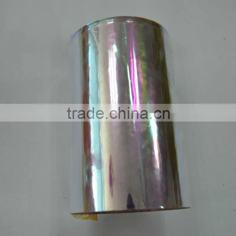 Red light Iridescent PET Plastic Film