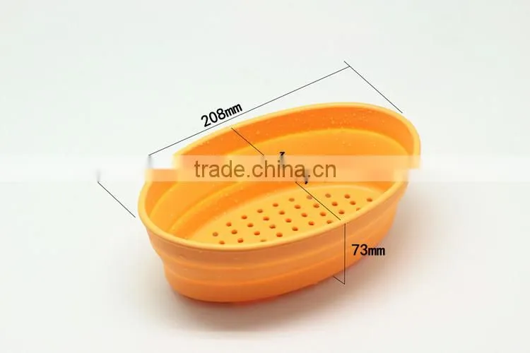 2014 wholesale silicone fruit basket