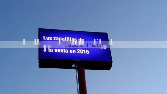 outdoor waterproof advertising P10 full color led display screens