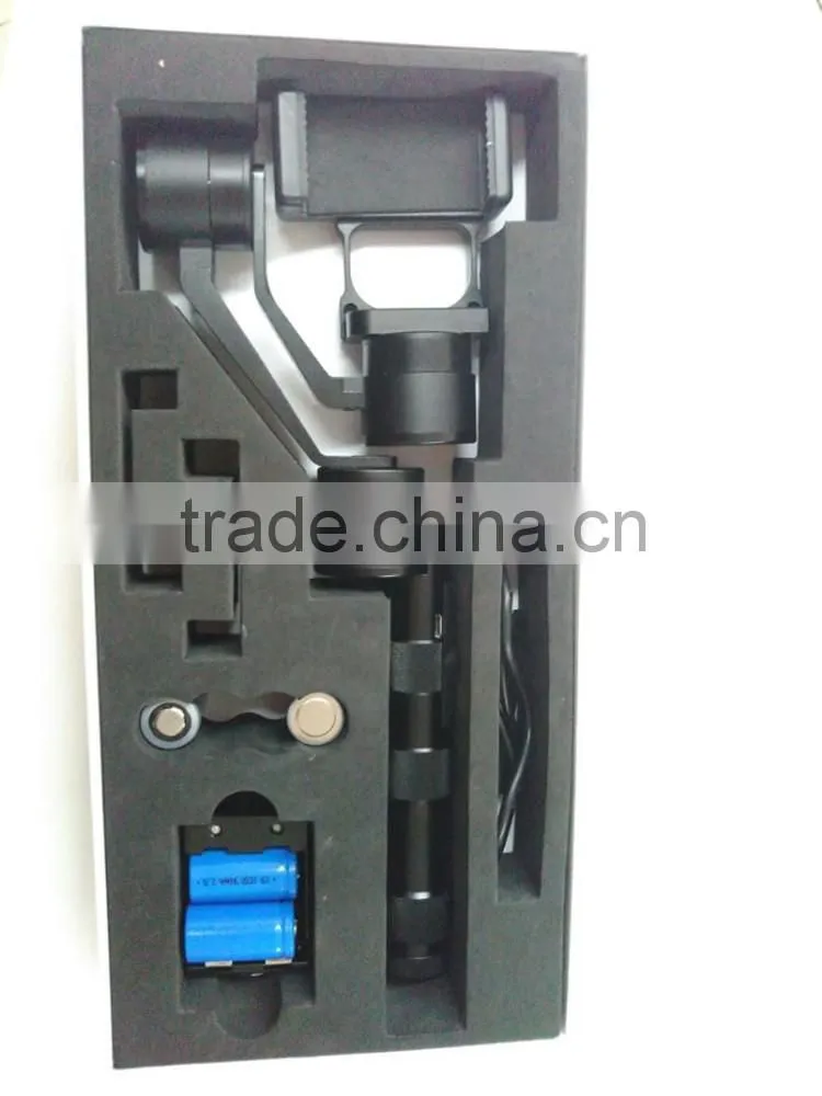 New selfie stick stabilized 2 axis brushless motor Gimbal for smartphone