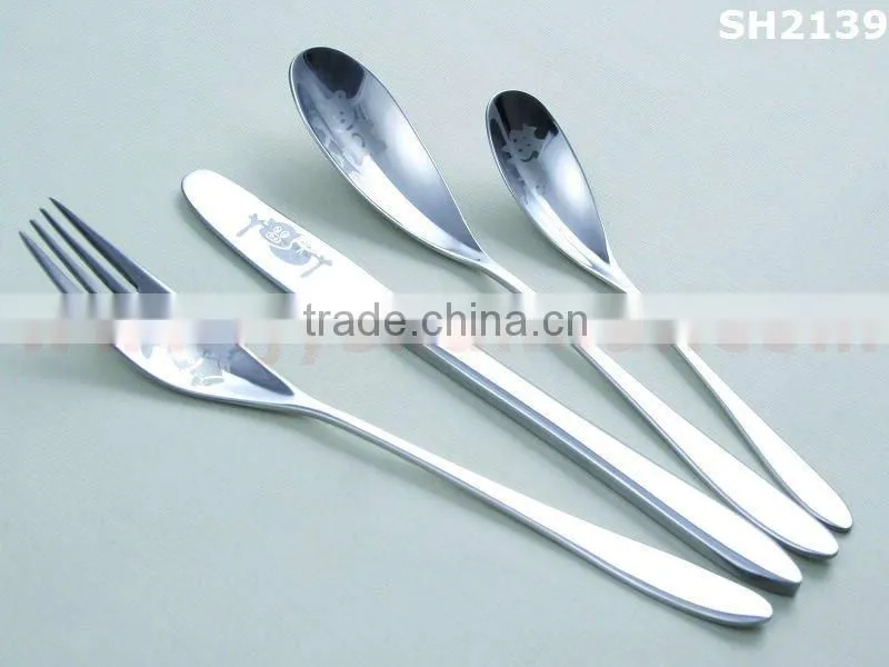 Stainless steel Children Cutlery sets