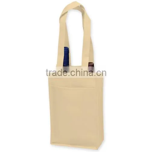 Custom Cheap Reusable Wine Bag Beer Bag Bottle Bag