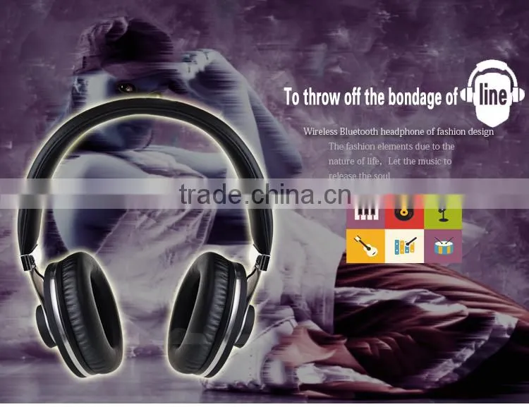 ULDUM hi-fi stereo noise isolating bluetooth headphones