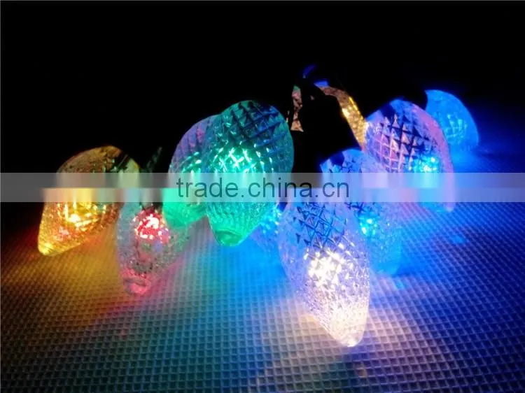 christmas decoration/christmas light with pendants-strawberry