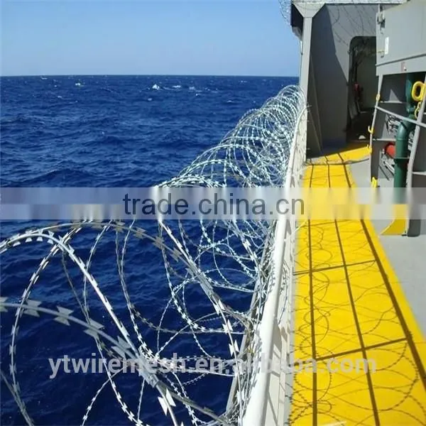 low price ss304 razor barbed wire