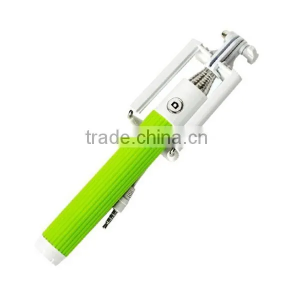 Hot Products Monopod Wire Cable Flodable Mini Selfie Stick