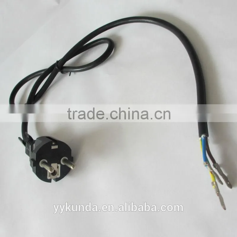 VDE approved european ac power cables
