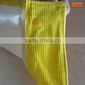0.35mm yellow pvc raincoats