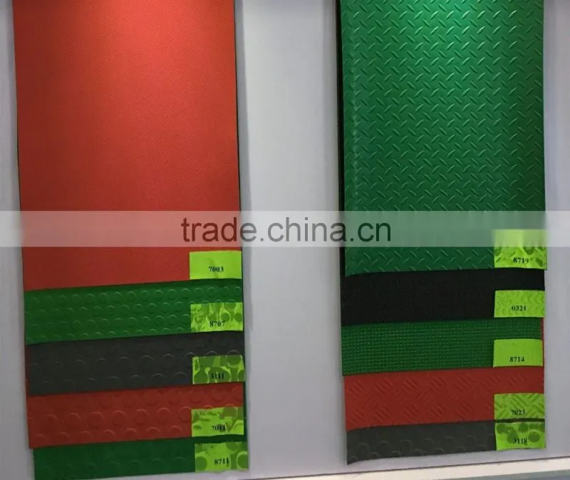 Eco-friendly Anti-slip plastic PVC floor mat, vinyl flooring roll