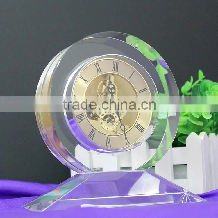 2016 wholesale clear calendar clock insert parts