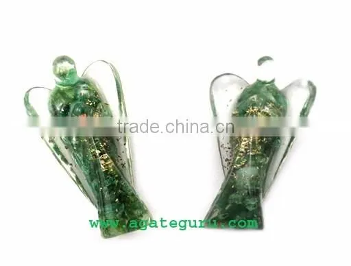 Yellow Aventurine 3inch Angels : Orgone Angels : Healing Orgone Crystals