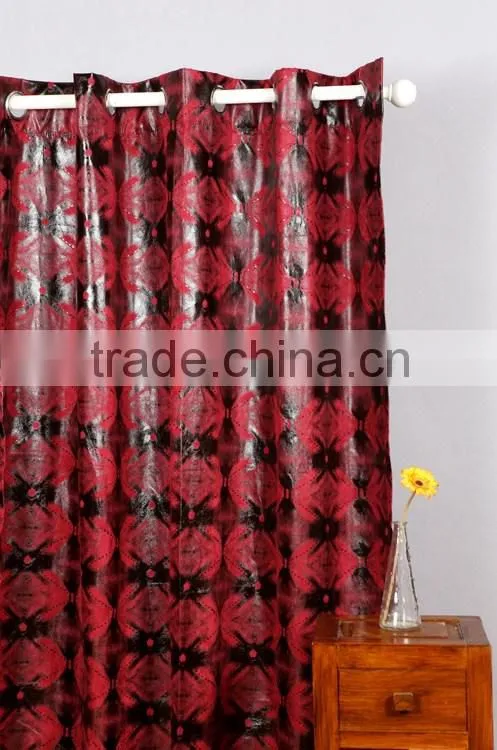NBHS 6 years no complaint romantic and colorful elegant living room curtain