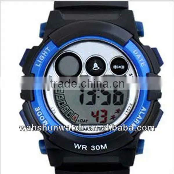 WS-12 Anion Silicone Sports Watch