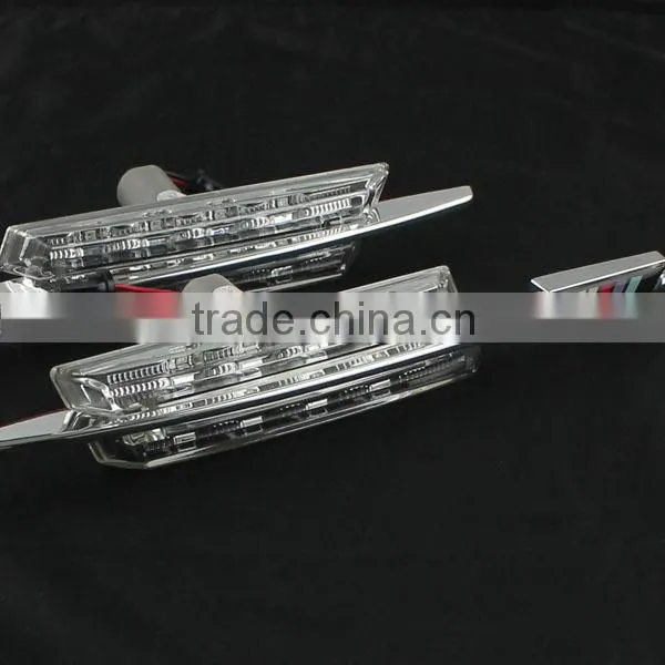 Carbon Trim LED Side marker Turn ligth signal For BMW LED Light LED Side Marker Turn Signal Lights For E39