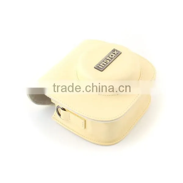 Yellow Fujifilm Instax Mini 8 Instant Camera Polaroid 300 PU Leather Bag
