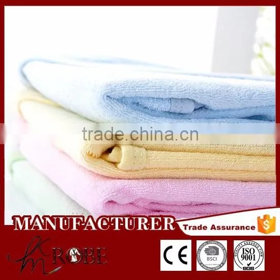 Embroidered baby blanket cotton terry cloth blanket