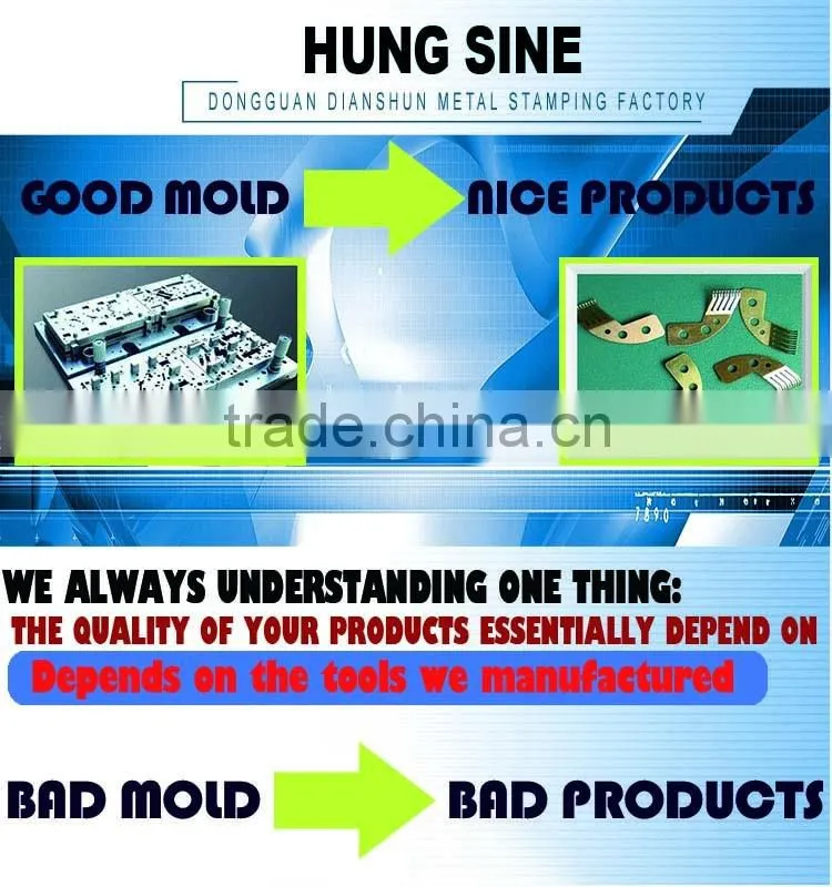 OEM ODM stamping parts Tensile flange stamping for chemical Dacromet stainless steel tensile stamping
