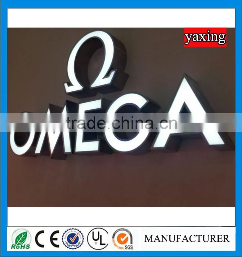 Customized desgin LED acrylic channel letter