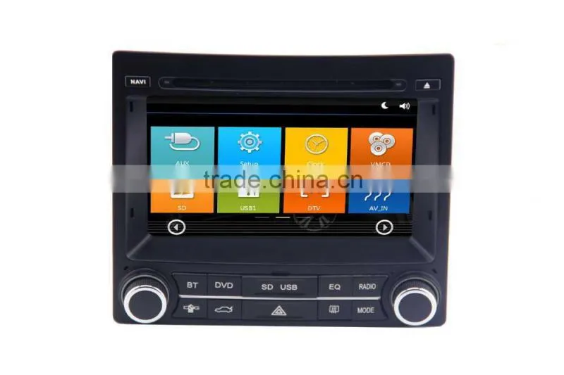In dash car dvd player with gps for peugeot 405 with Bluetooth/Radio/SWC/Digital TV/3G internet/WIFI/ATV/DVR