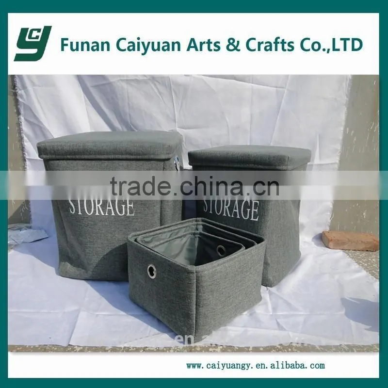 China supplier small unfinsihed antique crate wood basket