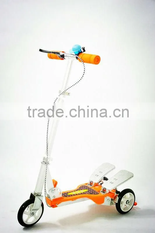 Dual Pedal Scooter, Twin Tail Scooter