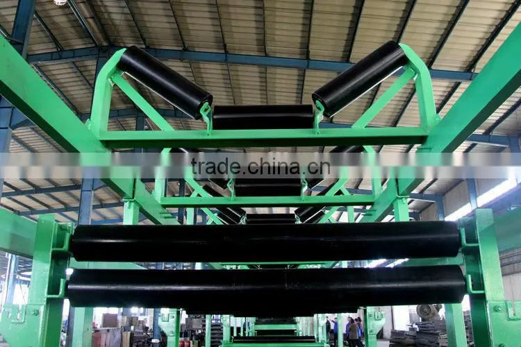 Conveyor trough idler roller for cement coal port industry